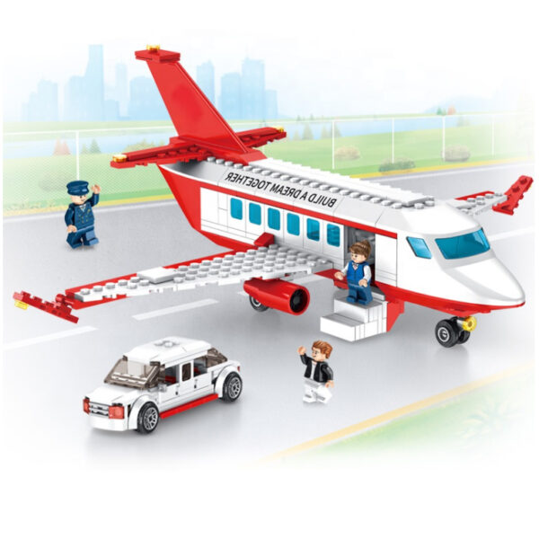 Constructor Avion privat, 402 copii. - imagine 3