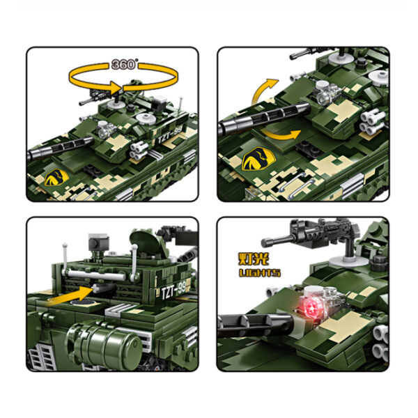 Constructor Tanc Type 99, 649 elem. - imagine 2