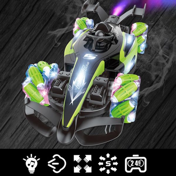 Drift-auto cu telecomanda SPRAY Stunt Car - imagine 3