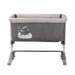Кроватка колыбель Lorelli SLEEP N CARE Grey ELEPHANT — изображение 3
