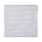 Пелёнка Lorelli Muslin Swaddle Blanket 80x80 cm, Grey Dots — изображение 2