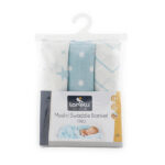 Набор пледиков 3 шт. Muslin Swaddle Blanket 80x80 cm TRIO, Blue Mix