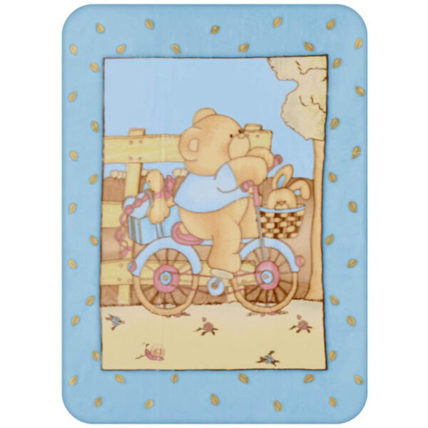 Paturica Lorelli microfibra, 100*140 cm, Blue - imagine 2