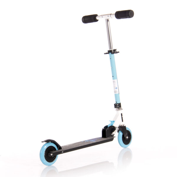 Trotineta cu 2 roti, pliabila, Lorelli THUNDERBIRD Caribbean Blue - imagine 2