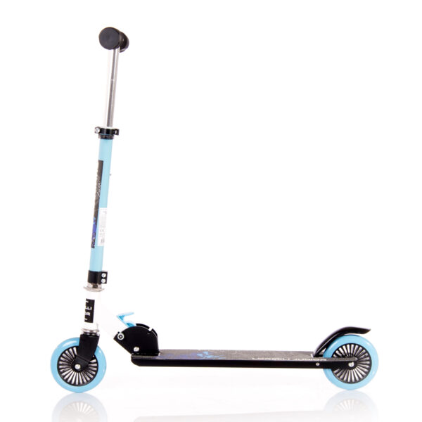 Trotineta cu 2 roti, pliabila, Lorelli THUNDERBIRD Caribbean Blue - imagine 3