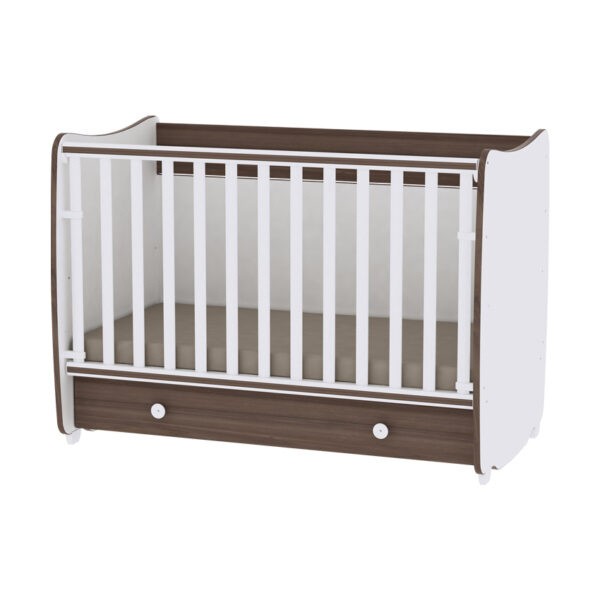 Кроватка детская Lorelli DREAM New White Walnut — изображение 2
