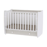 Кроватка детская Lorelli DREAM New White Light Oak