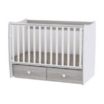 Кроватка детская Lorelli MATRIX White Artwood