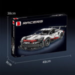 Constructor masina sport 911, 1600 elem. - imagine 3