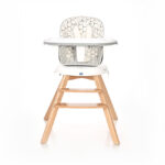 Scaun de masa 3-in-1 Lorelli NAPOLI Grey Hexagons - imagine 2