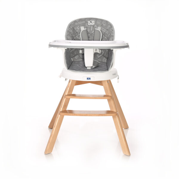 Стульчик для кормления 3-в-1 Lorelli NAPOLI Grey Candy — изображение 2