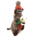 Мягкая игрушка Бычок в шапочке, 20 см