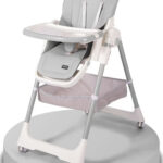 Стульчик для кормления Glamvers TERESA Light Grey