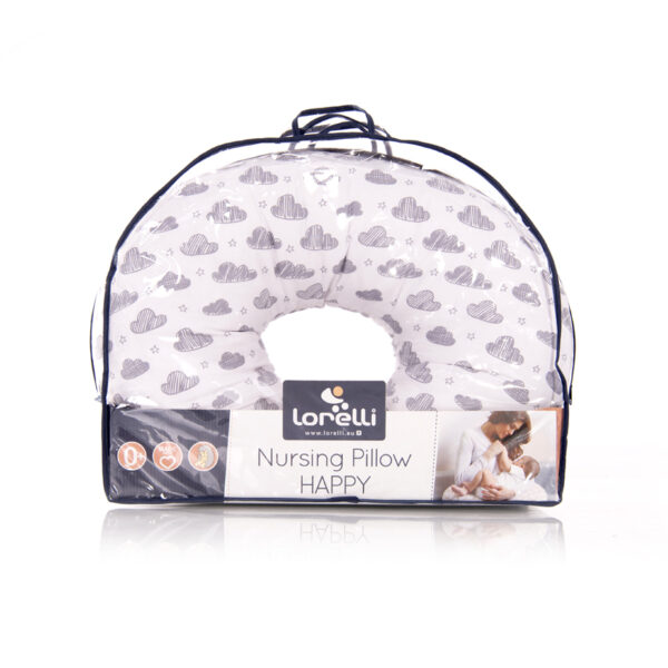 Подушка для кормления Lorelli HAPPY Grey Clouds — изображение 3