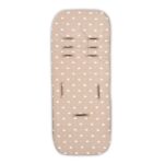 Мягкая подложка в коляску COSY TRAVEL MEMORY Crowns Latte