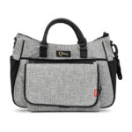 Сумка для мамы DUO + termobox QPlay Light Grey