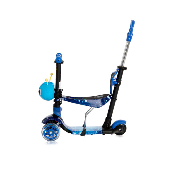 Самокат 3-х колёсный Lorelli SMART Plus Blue Cosmos — изображение 3