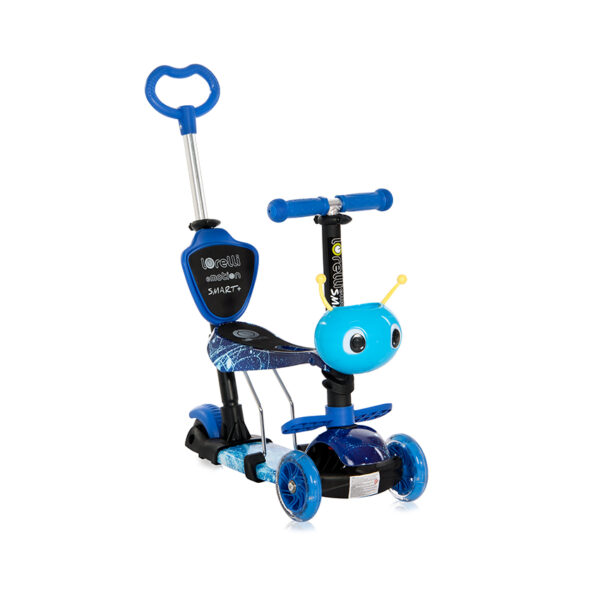 Самокат 3-х колёсный Lorelli SMART Plus Blue Cosmos — изображение 4