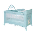 Кровать-манеж Lorelli NOEMI 2 Plus Blue Surf Teddy