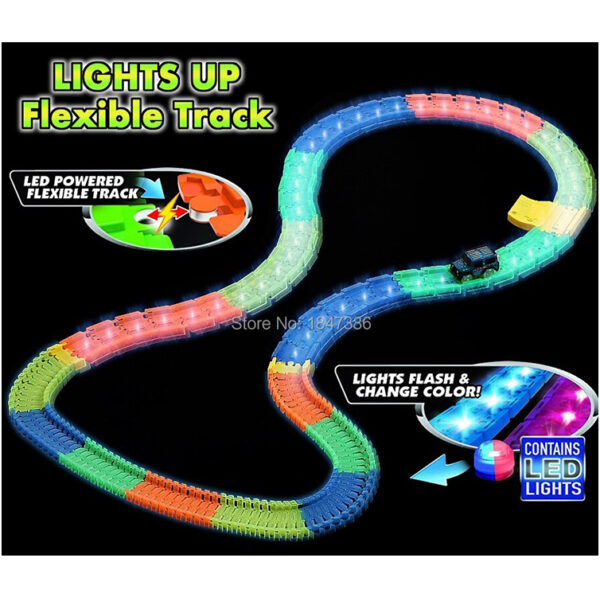 Светящийся трек с 1 машинкой Led Twister Track — изображение 2
