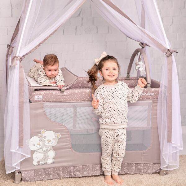 Кровать-манеж Lorelli MAGIC SLEEP String Hug — изображение 3