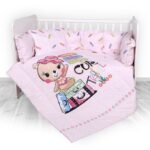 Set lenjerie pat 7 elem., Lorelli LILY Ranforce Traveling