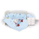 Набор постельного белья Lorelli TREND Bear&Car Blue