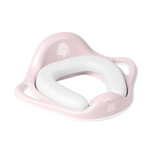 Reductor moale pentru toaleta Kikkaboo Hippo Pink - imagine 2