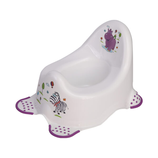 Olița anatomica Lorelli Hippo White - imagine 2