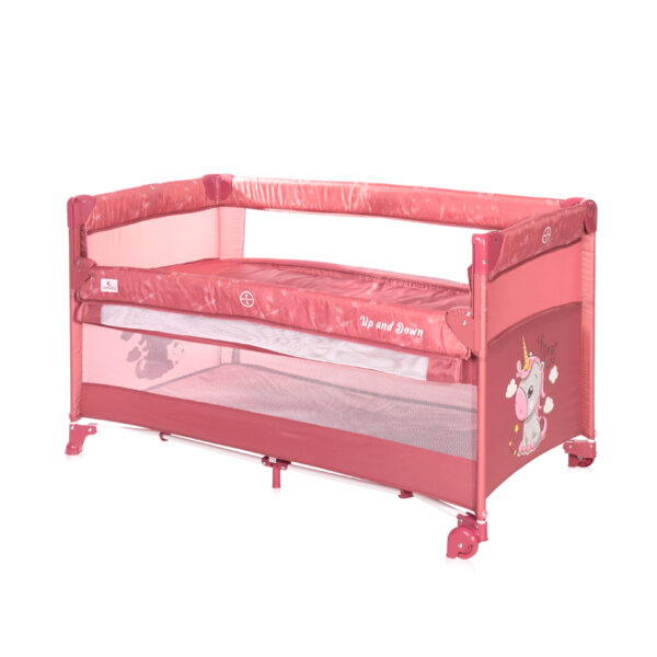 Pat pliant Lorelli UP&DOWN Rose Velvet Unicorn - imagine 3