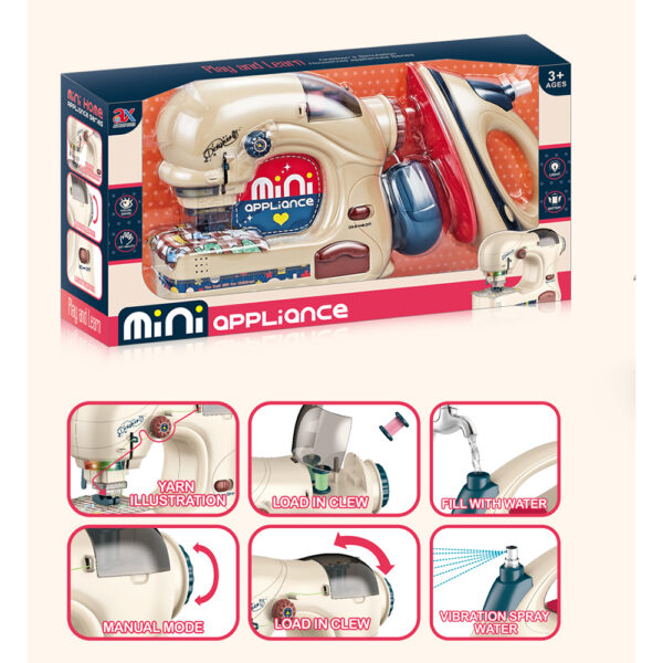 Игровой набор швейная машинка + утюг — изображение 2