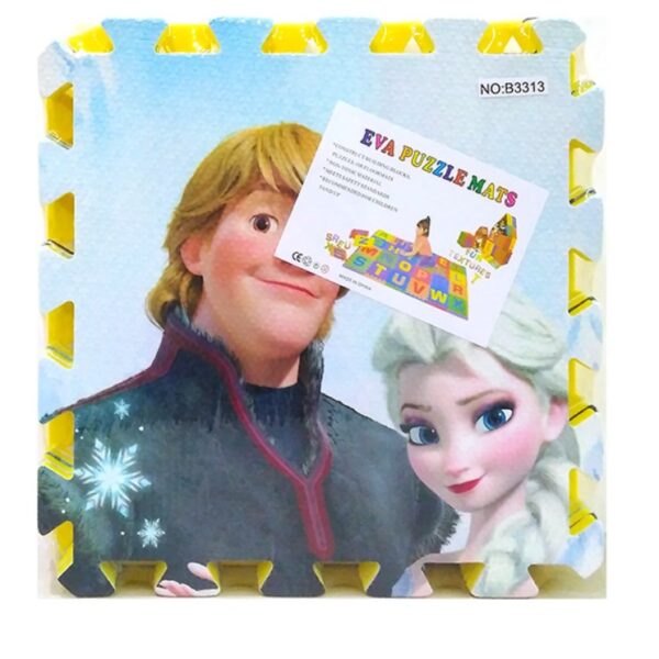 Covoraș puzzle Frozen, 9 elem. - imagine 2