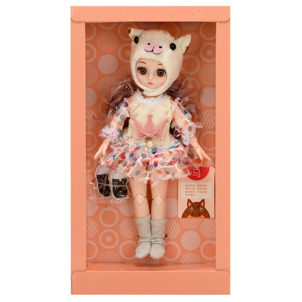 Papușa 30 cm, seria Animals - imagine 9
