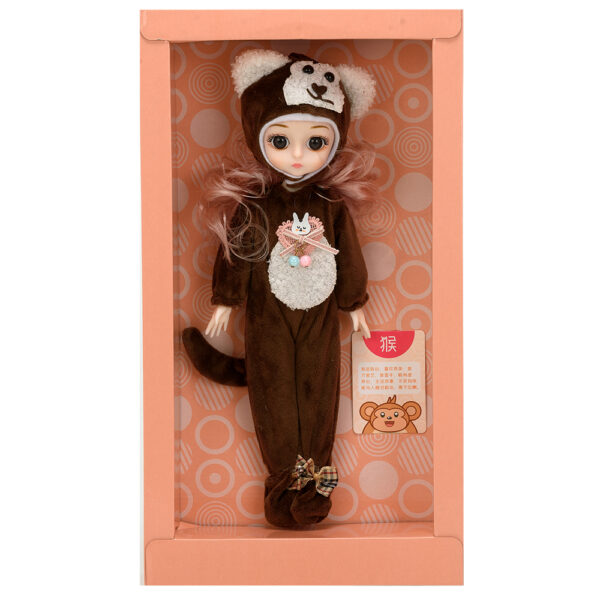 Papușa 30 cm, seria Animals - imagine 3