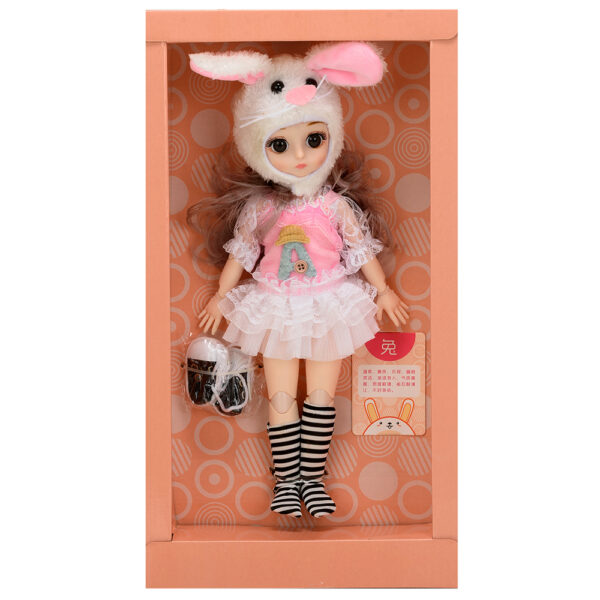 Papușa 30 cm, seria Animals - imagine 4