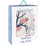 Pilota matlasata din bumbac 90/110 см Pink Bunny - imagine 2