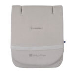 Husa carucior din spuma cu memorie Beige Velvet - imagine 2