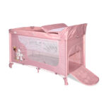 Кровать-манеж Lorelli MOONLIGHT 2 Beige Rose RABBITS — изображение 3