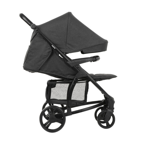 Carucior 3-in-1 MADRID Black Melange - imagine 6