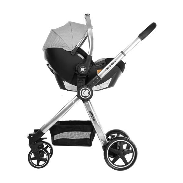 Коляска 3-в-1 ALLURE Grey Silver Chrome — изображение 4