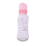 Biberon din sticla 240 ml Lorelli Pink