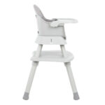 Scaun de masa 6-in-1 Eat N Play Grey - imagine 2