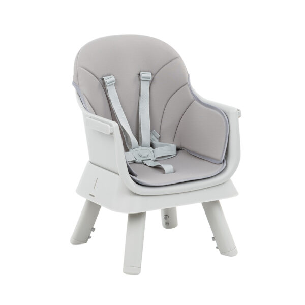 Scaun de masa 6-in-1 Eat N Play Grey - imagine 3