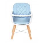 Стульчик для кормления 2-in-1 Kikkaboo WOODY Blue 2023 — изображение 3