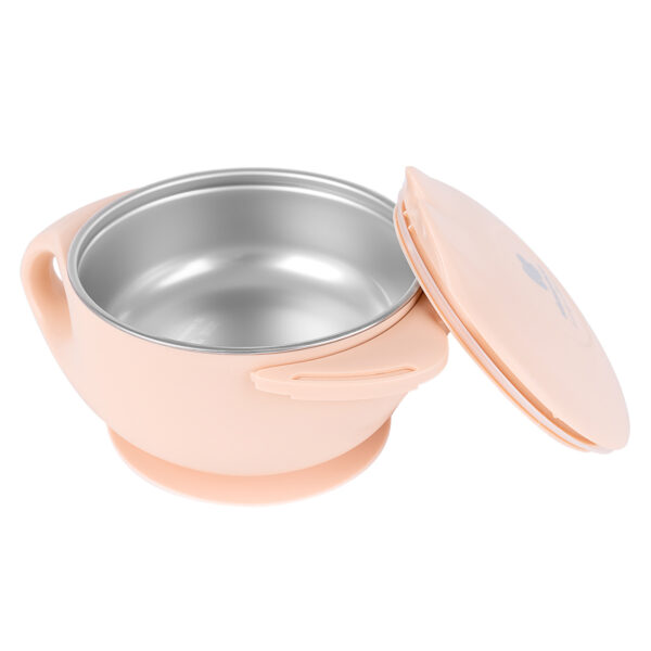 Castron universal din otel inoxidabil 400 ml, Cat Pink /041121/ - imagine 3