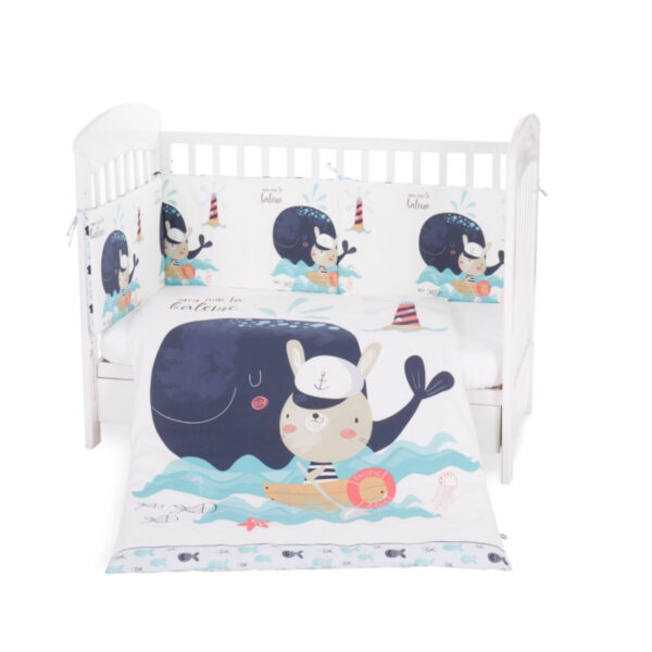 Set lenjerie pat Happy Sailor /60569/ - imagine 3