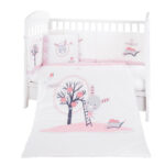 Set lenjerie pat 6 el., Pink Bunny