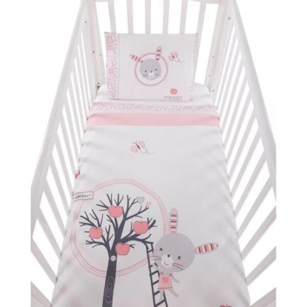 Set lenjerie pat 6 el., Pink Bunny - imagine 2