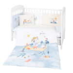 Set lenjerie pat 6 pcs., The Fish Panda