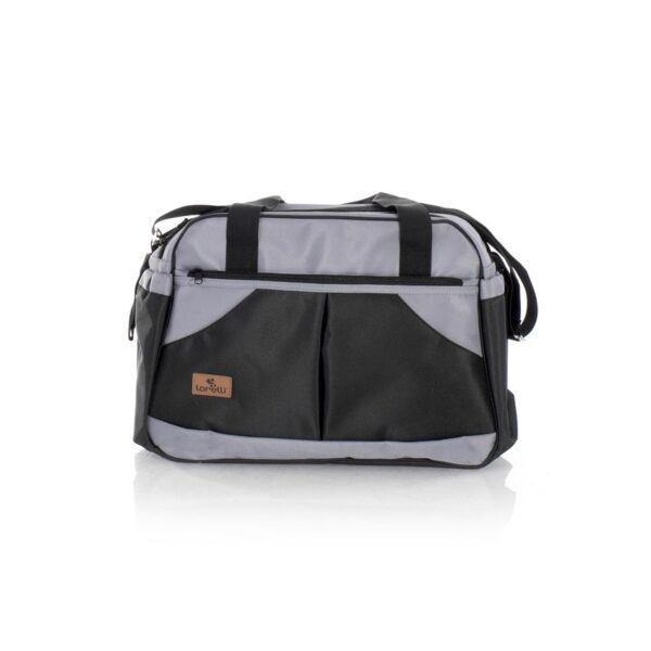 Geanta mama Lorelli Sandra BLACK&GREY /10040220005/ - imagine 2